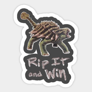 Ankylosaurus 3 Sticker